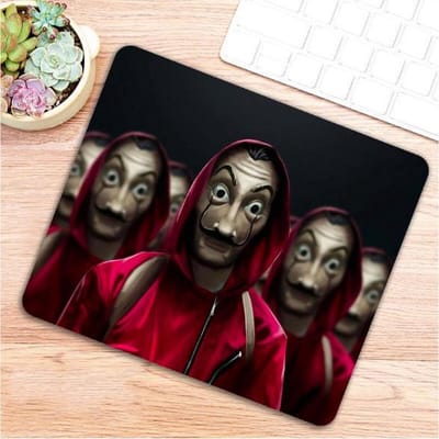 ProductGoods - Leuke Muismat La Casa De Papel - Muis - Kantoor - Bureau - Computer - La Casa De Papel