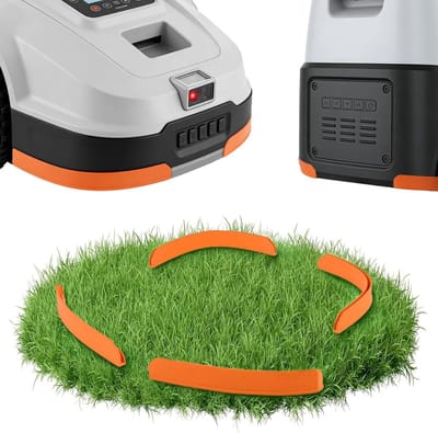 Beschermbumper voor Segway Navimow i105e & i108e - Eenvoudige installatie, verstelbare kromming, optimale bescherming voor robotmaaiers