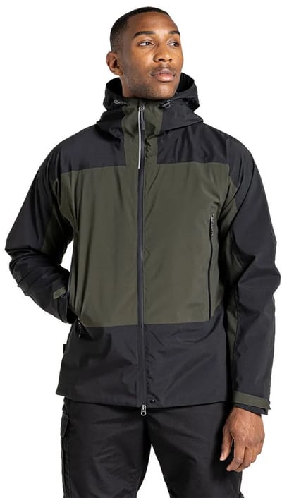 Craghoppers Expert Active Jacket CEW004 - Dark Cedar Green/Black - XS
