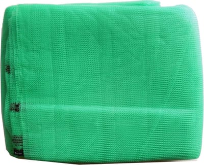 Steigernet - Bouwplaatsnet Beschermingsnet - Steiger Afdekken - Wind en Stof Wering - 257 x 10 m - Groen