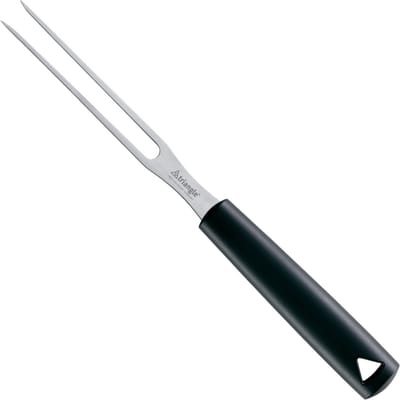 Triangle Vleesvork 10 cm – RVS – Met Handig Ophangsysteem – Vaatwasserbestendig