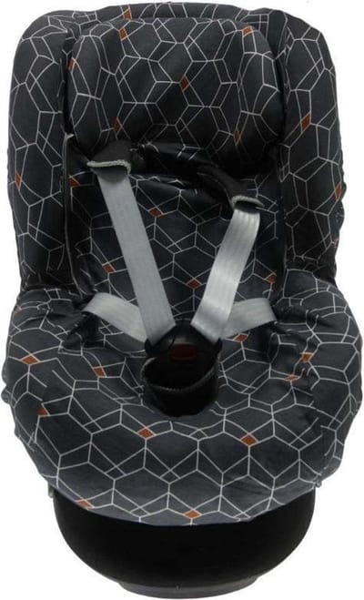 Briljant Baby Autostoelhoes Met Rugsteun 1+ Deco Antraciet