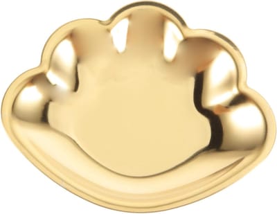 Sieraden Schaal - Opberger Bakje - Kleine Spullen Houden - Schelp Vorm - 9 x 7 cm - Goudkleurig