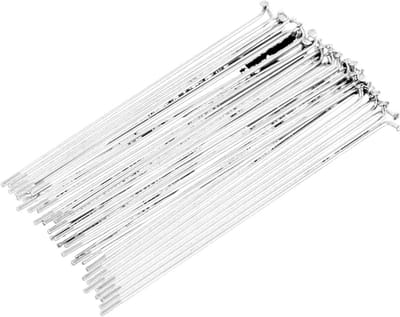 Fietsspaken - Roestvrijstalen spaken - Wielreparatie - Hoge sterkte - 181 mm - 230 mm - Zilver
