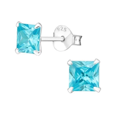 Aramat Jewels - Zilveren zirkonia oorbellen - Perfecte blingbling-look