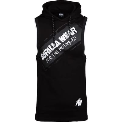 Gorilla Wear Loretto Hooded Tank Top - Zwart - S