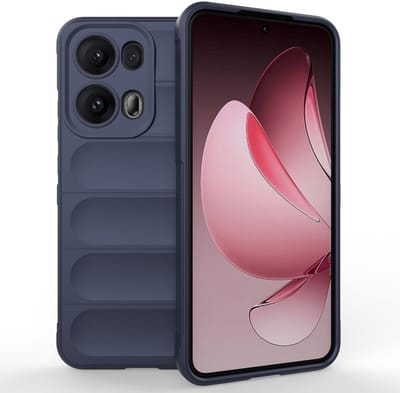 Coverup Hoesje - Geschikt voor OPPO Reno13 Pro 5G Hoesje - Coverup Hands-On Rugged Back Cover - Donkerblauw