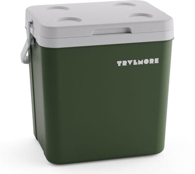 TRVLMORE Koelbox 26L - Frigobox - Inclusief 2 Koelelementen - Groen