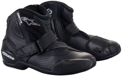 Alpinestars SMX-1 R V2 Vented Black Black - Maat 49 - Laars