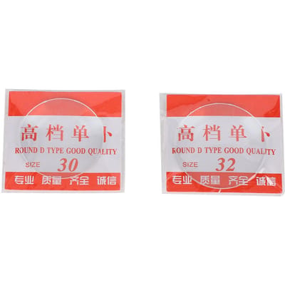 30mm 32mm D-Type Horlogeglas Vervangingsaccessoires Horloge Reparatie Onderdelen white
