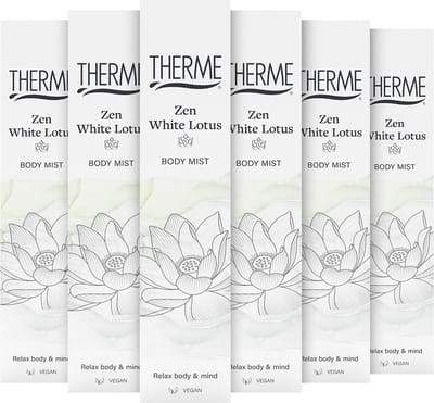 Therme Zen White Lotus Body Mist - 6 x 60 ml - Voordeelverpakking