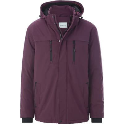 Babista herren Outdoorjack - 46 - donkerrood - Plus Size