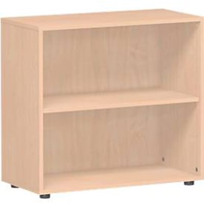 PALENQUE boekenkast, 2 OH, B 800 x D 400 x H 752 mm, beukendecor