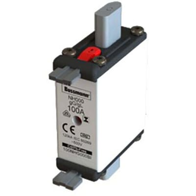 Eaton 80NHG000BI NH-zekering Met mechanische beveiligingsweergave Geschikt voor Zekeringsgrootte 000-4 Afmeting zekering : 000 80 A 500 V 3 stuk(s)