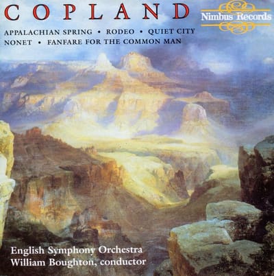 English Symphony Orchestra, William Boughton - Copland: Orchestral Works (Appalachian Spring, Rodeo, Quiet City, Nonet, Fanfare for the Common Man) (CD)