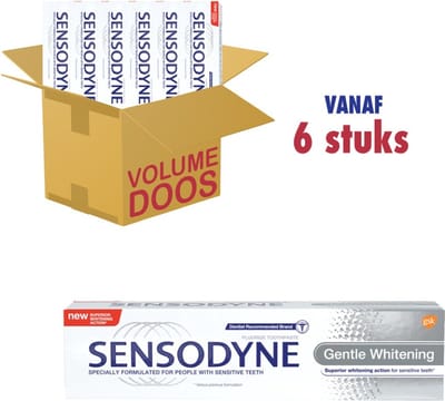 Sensodyne - Tandpasta - Gentle Whitening - 2x75ml x 3