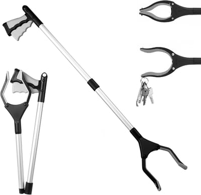 Handige 32" Grijper met Magnetische Punt voor Afval, Geschikt voor Volwassenen, Ouderen en Personen met Beperkingen