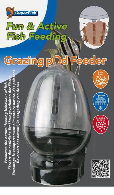 Superfish Grazing Pod Voederautomaat - Automatische voersystemen - Transparant per stuk