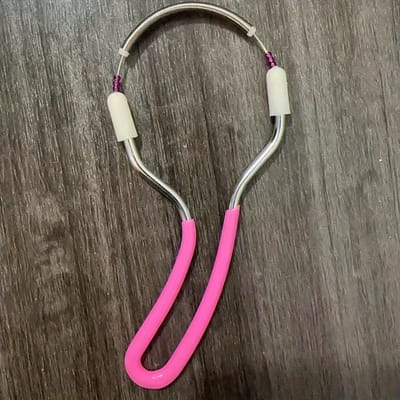 Veilige Handheld Veerroller Vrouwen Gezichtshaar Verwijdering Epilator Schoonheid Epilator Roller Gezicht Verzorging Massager Make-up Tools roze