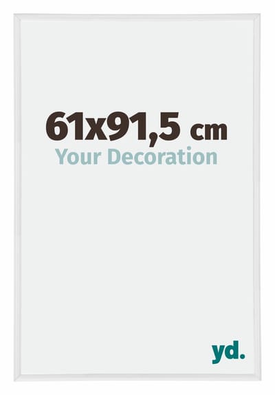 Your Decoration - Fotolijst 61x91,5 cm - Kunststof - Wit Hoogglans - Annecy