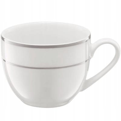 Ambitie Aura Zilver Porseleinen Kopje 90ml voor Espresso