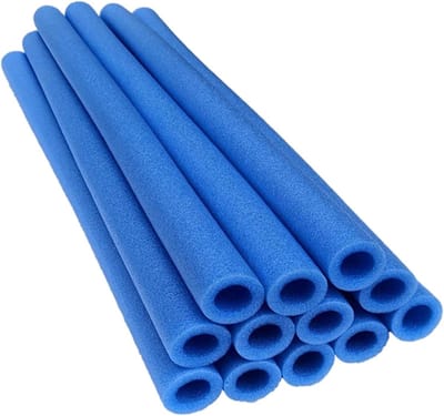 Trampoline Omranding - Stanghoezen Bescherming - Veilig Springen - Waterdicht UV-bestendig - 12 Stuks - Blauw