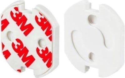 Zelfklevende stopcontact beveiliging 6 stuks - Stopcontactbeschermer