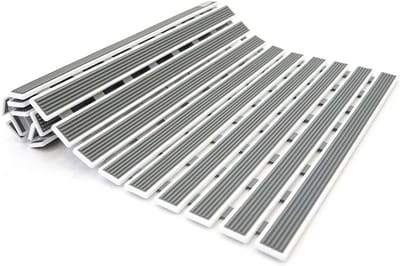 Anti-Slip Badmat met 126 Zuigcups - Douchematt, PVC Vloermat 62 x 40 cm