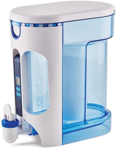 ZeroWater Waterfilter systeem 2.8 Liter - Inclusief 1 Filter en TDS meter - 5-traps Waterfilter systeem- Filtert PFOA, PFOS, lood, chroom, kwik en chloor - Ready Read