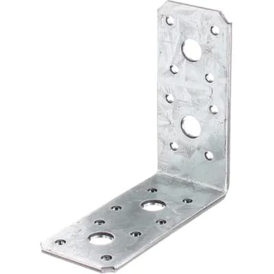 Alberts Verbindingshoek - Verzinkt Staal - 90x90x40mm