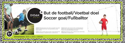 Didak Play Voetbaldoel - 300x205x120 cm