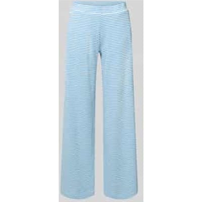 Flared cut broek met steekzakken