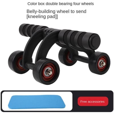 Geleverd door de fabrikant voor vierwielige buikspiertrainingsapparatuur en fitnessapparatuur black