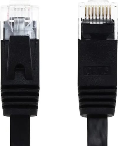 Internetkabel - 5 meter - CAT6 - Netwerkkabel (1000Mbps) - Zwart - UTP kabel - RJ45 - UTP kabel