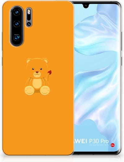 Huawei P30 Pro Telefoonhoesje met Naam Baby Beer