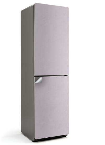 Wallfluent Koelkaststickers - Lichtpaars Koelkast Folie - 60 cm x 205 cm - Lichtpaars Koelkaststickers - Decoratieve Koelkaststicker - Koelkast Versiering - Zelfklevende Koelkaststicker - Koelkast Versiering