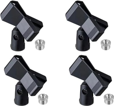 Universele Microfooncliphouder voor Standaarden - 4 Stuks