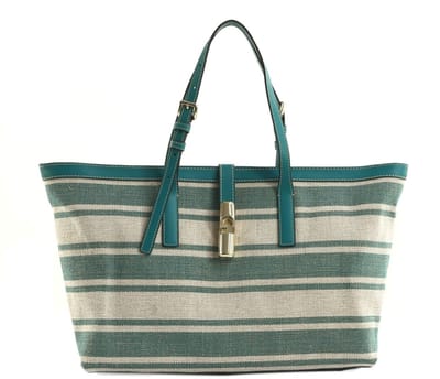 FURLA schoudertas shopper Debby Tote Toni Amatore Blue crème