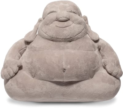WDMT Huggy buddha 24 x 29 cm grijs