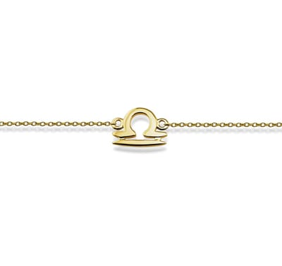 Weegschaal Armband Gold-plated Zodiac ZB010G