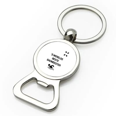 Akyol - 's werelds beste badmeester flesopener - Badmeester - badmeesters - zwemmen - zwemdiploma - cadeau - kado - gift - geschenk - vaderdag - lifeguard - 9 bij 3 cm