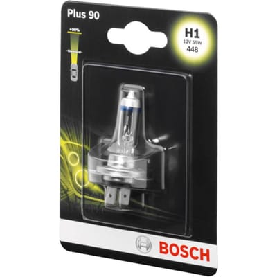 Lamp Halogeen BOSCH H1 Plus 90% 12V, 55W