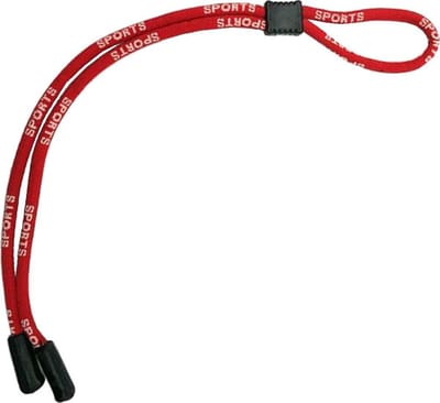 Fako Bijoux® - Brillenkoord - Nylon Tube - Sports - Rood