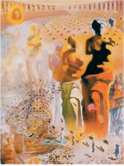 Salvador Dalí - De hallucinogene toreador - Kunstposter - 40x50 cm