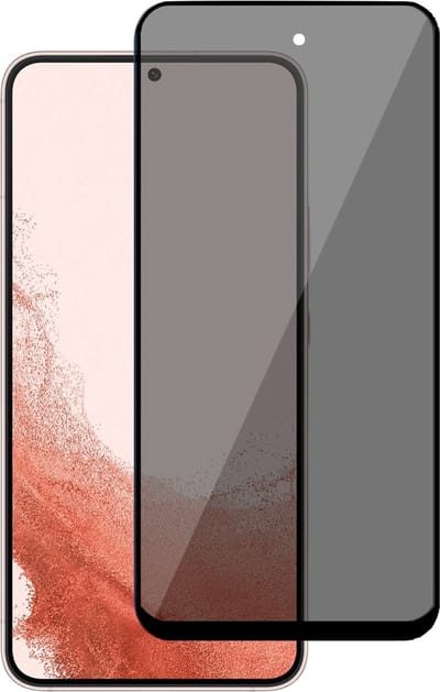 Privé Screenprotector geschikt voor Samsung S22 – Privacy Screen Protector Tempered Glass