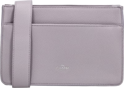 Charm London Princeton Schoudertas - Crossbody - Praktisch - Vakken - Verstelbare/Afneembare Schouderband - Lila