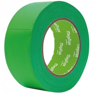 Showgear MegaTape UT120 Fluor Tape fluorescerende gaffa tape 25 mm x 25 m, groen