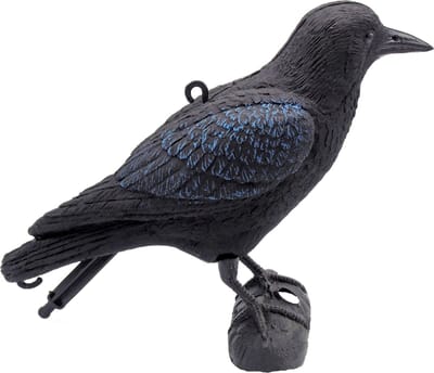Ubbink Dierfiguur Kraai - Kweekbenodigdheden - 33 cm Zwart