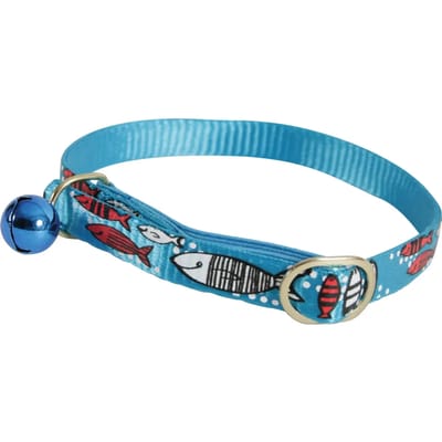 Nylon halsband voor katten Zolux Sardine