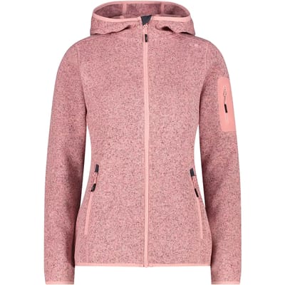 Dames fleece met capuchon CMP